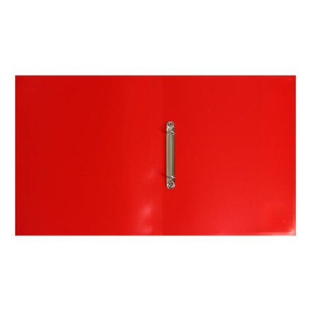 Folder on 2 rings A4, Calligrata, 18 mm, 500 μm, red, mix-1