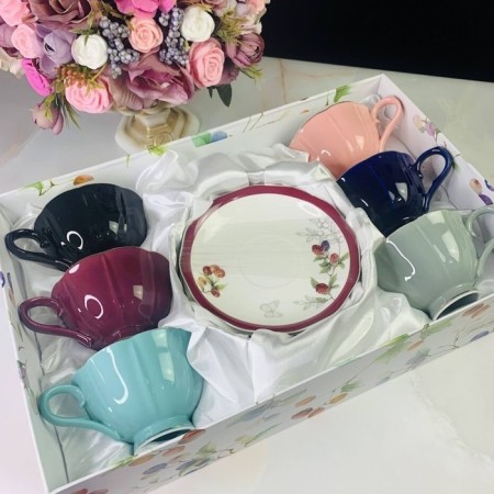 Tea set of Lenardi, 12 items