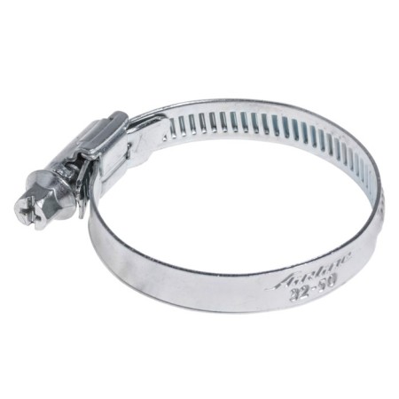 AIRLINE clamp, 32-50/9 mm, worm, galvanized w1