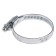 AIRLINE clamp, 32-50/9 mm, worm, galvanized w1