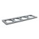 4-seater frame, glass, Catherine series, GFR00-7004-06, graphite