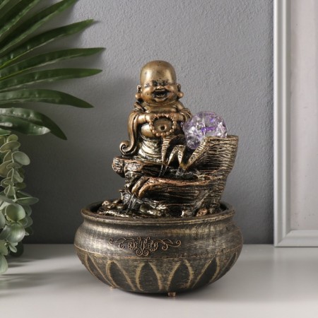 The desktop fountain from the network, the backlight "Hothei. Well -being" 16x16x22 cm-1