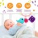 Stretching - Soft rattle on the crib/stroller "Baby", I crush me