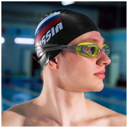 ONLYTOP swimming glasses, bears, a set of nasal jumpers, UV protection-2