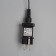Girlyand "Clip-Light" 5 threads of 20 m, IP44, UMS, dark thread, 665 LED, glow warm white, 24 V