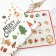 Set for creating bracelets "Advent Calendar" New Year, 24 items, red-green in gold
