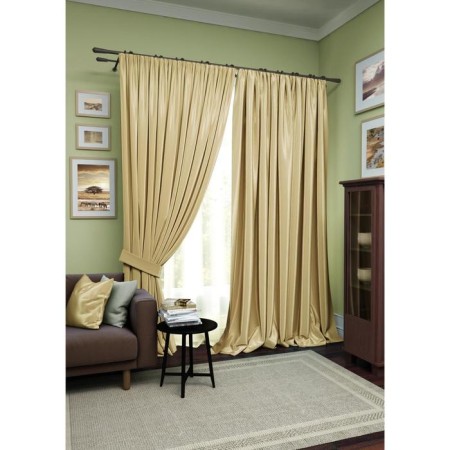 Set of curtains AVry, size 440x270 cm, tulle - 450x270 cm