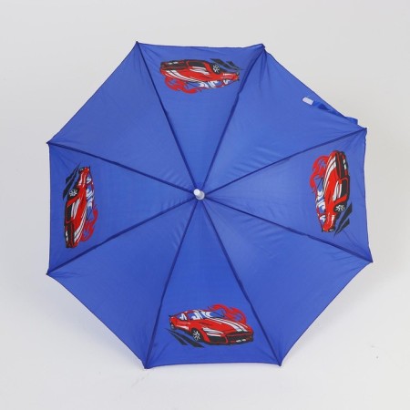 Umbrella children's semi -automatic "Red Machine", d = 70 cm-3
