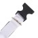 Collar with backlight double strip size XL, Osh 52-60 x 2.5 cm, 3 glow modes White