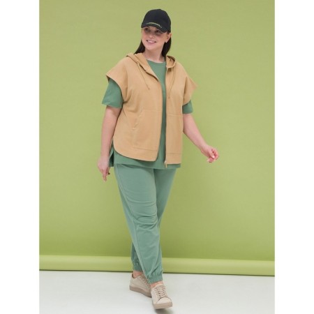 Women's sweatshirt Pelican, size 56, sandy color-6