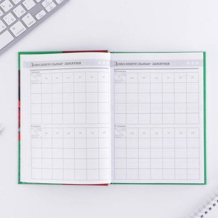 Diary “Teacher: Teacher Diary”, firm cover cardboard 7BC, A5 format, 160 sheets-4