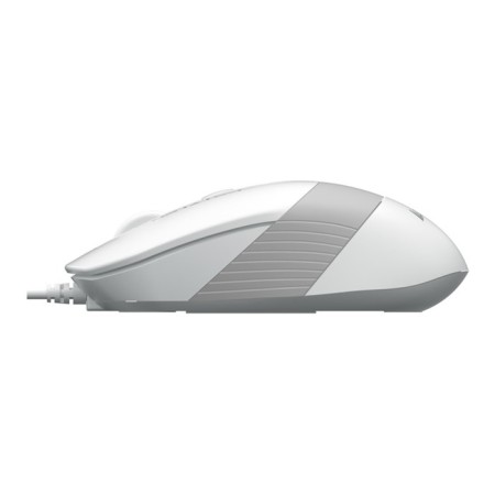 Mouse A4Tech FSTYLER FM10 White/Gray optical (1600DPI) USB (4BUT)-8
