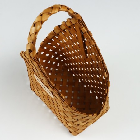 Wicker basket, 23 x 12 x 7 x 22/28 cm, sequoia-3