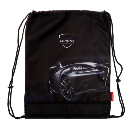 Frame backpack 35 x 28 x 15 cm, Across 178, filling: bag, pencil case, blue ACR22-178-1-12