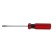 Scrap screwdriver scrap, plastic handle, SL4 x 75 mm