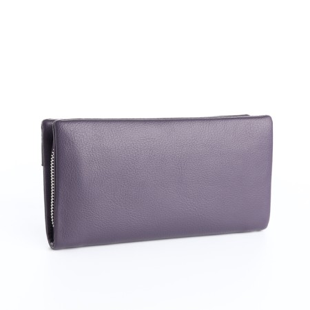 Women's wallet with lightning, purple color-1
