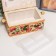 Casket for needlework "Pink buds" 10x13x19.5 cm