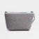 Lightning cosmetic bag, gray color