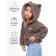 Children's jacket Amarobaby Bear, height 104 cm, brown color