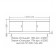 Screen for a bath 170 cm Santa 1670x520 mm