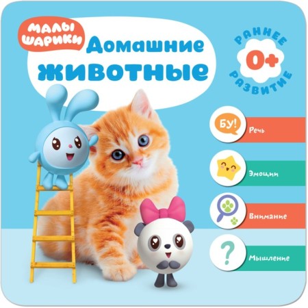 Kids. The course of early development 0+ "Pets". Denisova D.