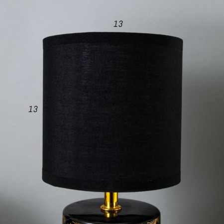 Highway lamp 16562/1BK E14 40W Black-gold 13x13x27 cm Risalux-4