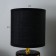 Highway lamp 16562/1BK E14 40W Black-gold 13x13x27 cm Risalux