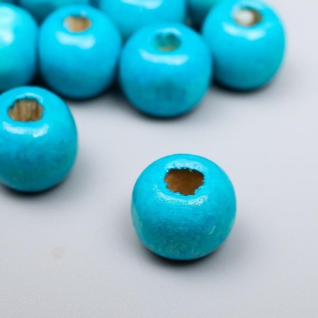 Beads for creativity tree "turquoise" set 30 g 1x1 cm