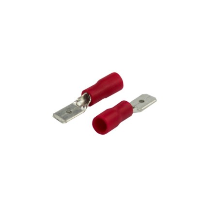 Terminal insulated RPI-P 1.5- (4.8)/RPIP 1.25-5 plug 4.8 mm 0.5-1.5 mm² red rexant