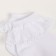 Baby socks with lace, white color, size 14-16