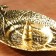 Claus for any incense "leaf", golden, 2.5x13 cm