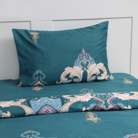 Bed linen 2 joint venture and I "Eastern pattern" 173*215cm, 175*214cm, 50*70cm-2pcs, 60g/m2, microfibraofiber-1