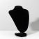 Bust for jewelry, 15.5 × 10 × 25 cm, h = 25 cm, black color