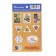 Paper stickers "for parcels", 11 x 18 cm, New Year