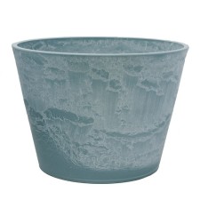 Kashpo for flowers and plants, 30 liter blue stone 41x41x33cm