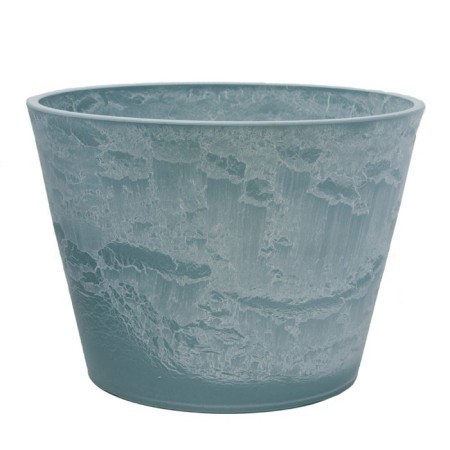 Kashpo for flowers and plants, 30 liter blue stone 41x41x33cm