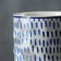 Ceramic circle Rain, 350 ml, white color