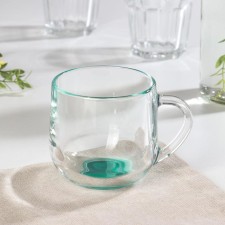 Glass mug 