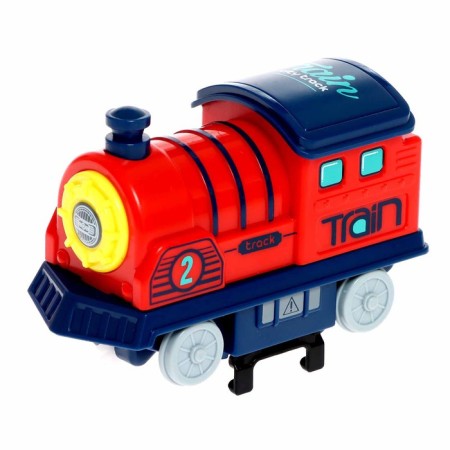Railway "City" in a suitcase, works from batteries-15