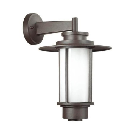 Street wall lamp MITO, 1x18W, E27, IP54, brown color-1