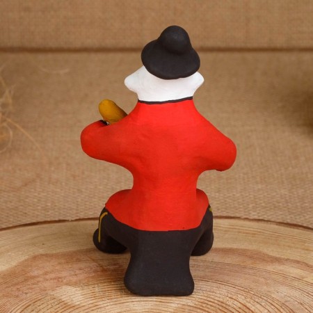 Souvenir "Man with a balalaika", 6 × 7 × 12 cm, Kargopol toy-2