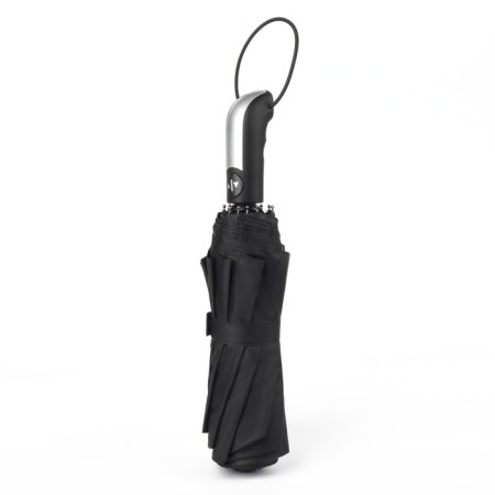 Automatic umbrella "monoton", 3 additions, 10 spokes, r = 50 cm, black color-9