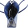 Women's bag, outer pocket, blue Safyan, Galatea
