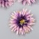 Budon on the leg for decoration "Georgin needle lilac-violet" d = 7.5 cm