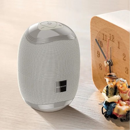 Portable column Borofone R6, 10 W, BT5.0, AUX, FM, Microsd, USB, 1200 mAh, gray-3