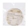 A set of reusable inserts for a bra, 6 layers, 4 pcs., White color