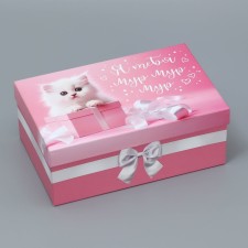Gift rectangular, packaging, Moore-Mur, 22 x 14 x 8.5 cm
