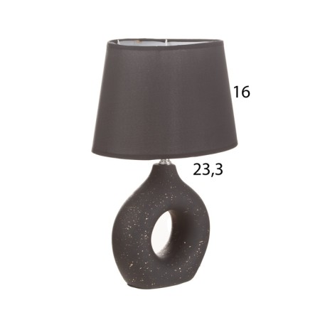Table lamp "Angelica" 1x40W E14 Black 22x22x32cm-7