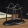 Pendulum "Technic balls" Bamboo black 14x18x11 cm