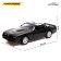 Metal machine Pontiac Firebird, 1:32, doors, inertia, black color open